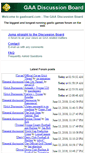 Mobile Screenshot of gaaboard.com